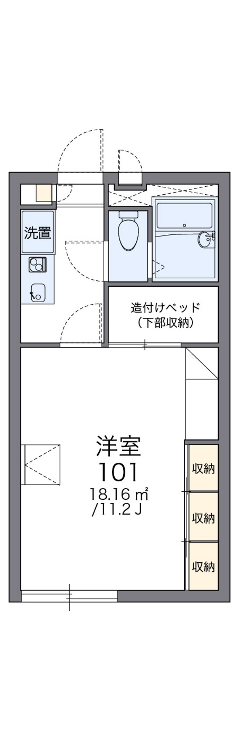 レオパレスＳＨＯＷＡ 間取図