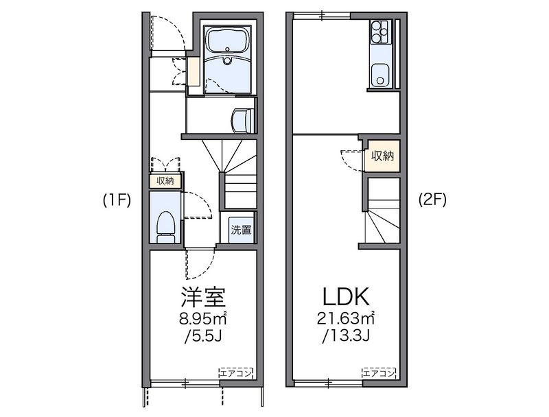 レオネクストプルーニャ 間取図