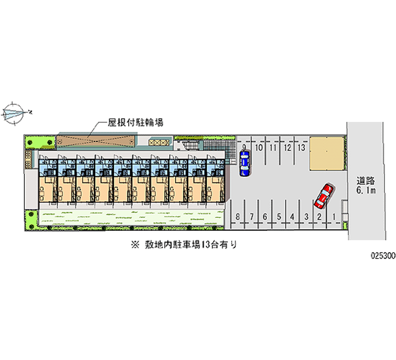 25300月租停车场