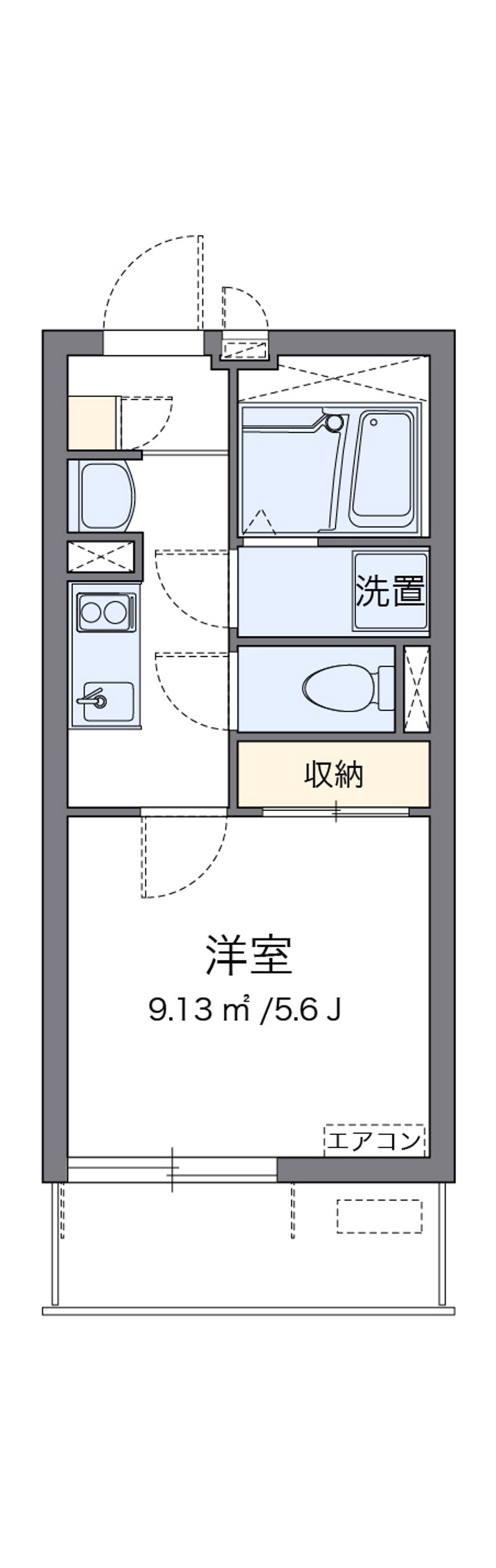 クレイノコラットⅠ 間取り