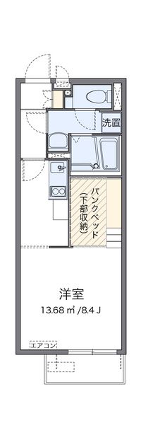 ミランダサニーコート総社 間取り図