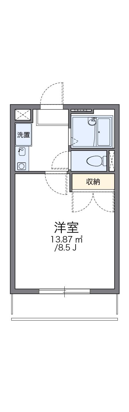 レオパレスイーストリバー 204号室 2