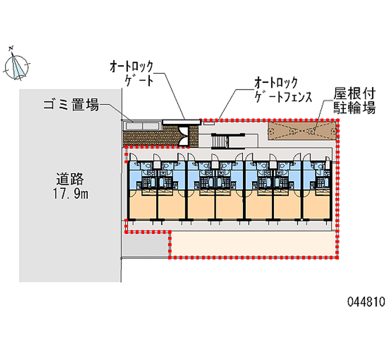 レオパレスオゥル 区画図