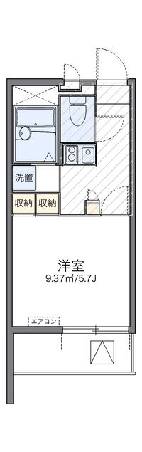 leopalace Keyaki II 格局图