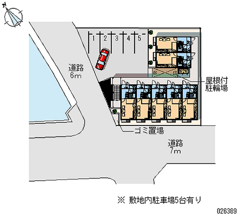 26389月租停車場