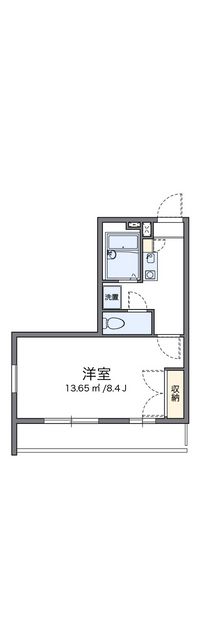 レオパレスコガ 間取り図