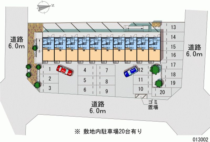 13002月租停车场