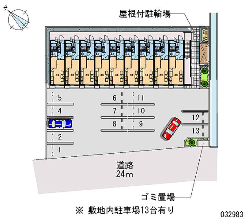 32983 Monthly parking lot