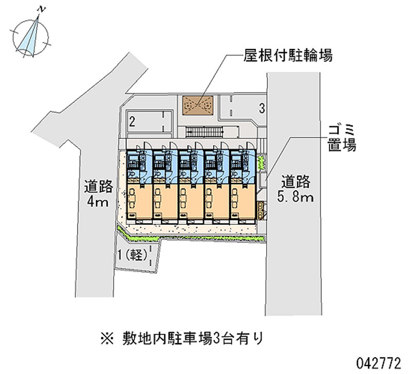 レオパレスＹＵＴＡＫＡ　Ｓ 区画図
