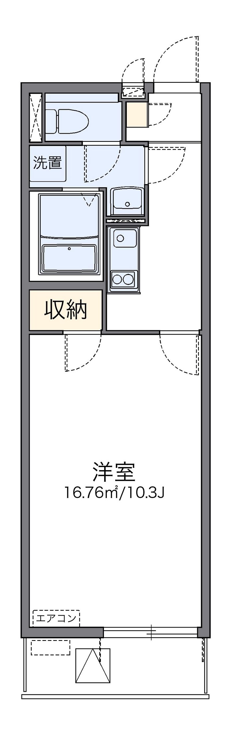 レオネクスト川越シティ 間取り