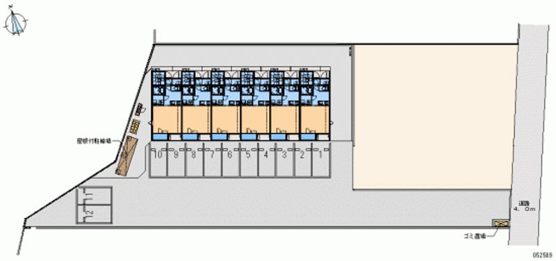 52509 bãi đậu xe hàng tháng