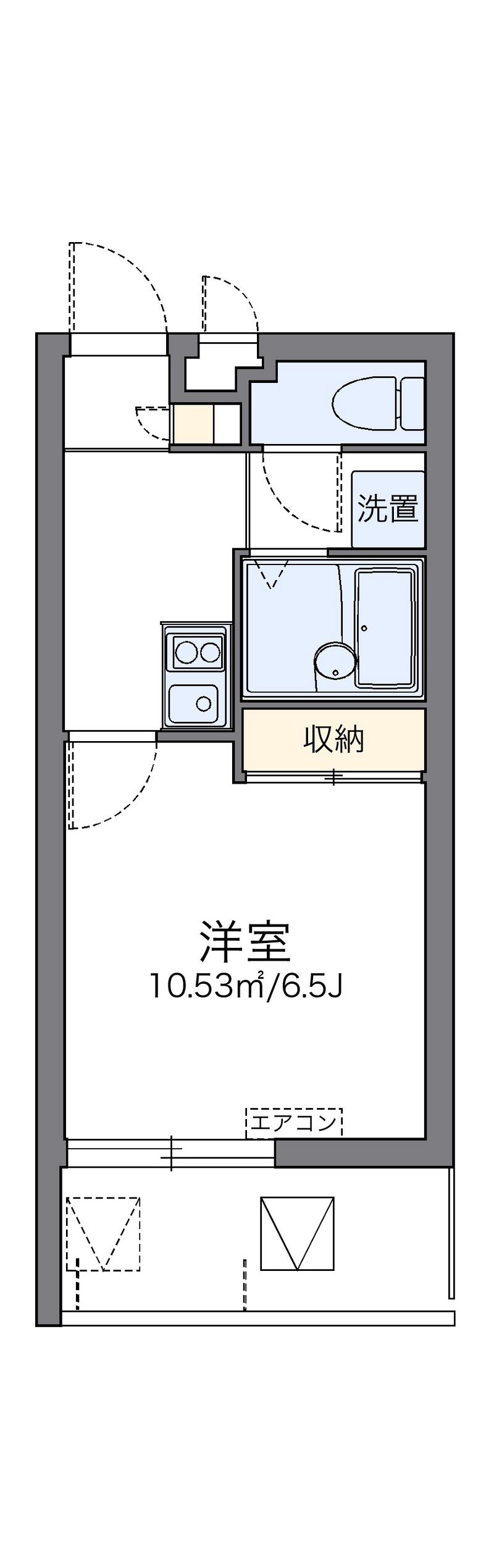 leopalace Kume II 평면도