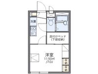 レオパレス宮前 間取り図