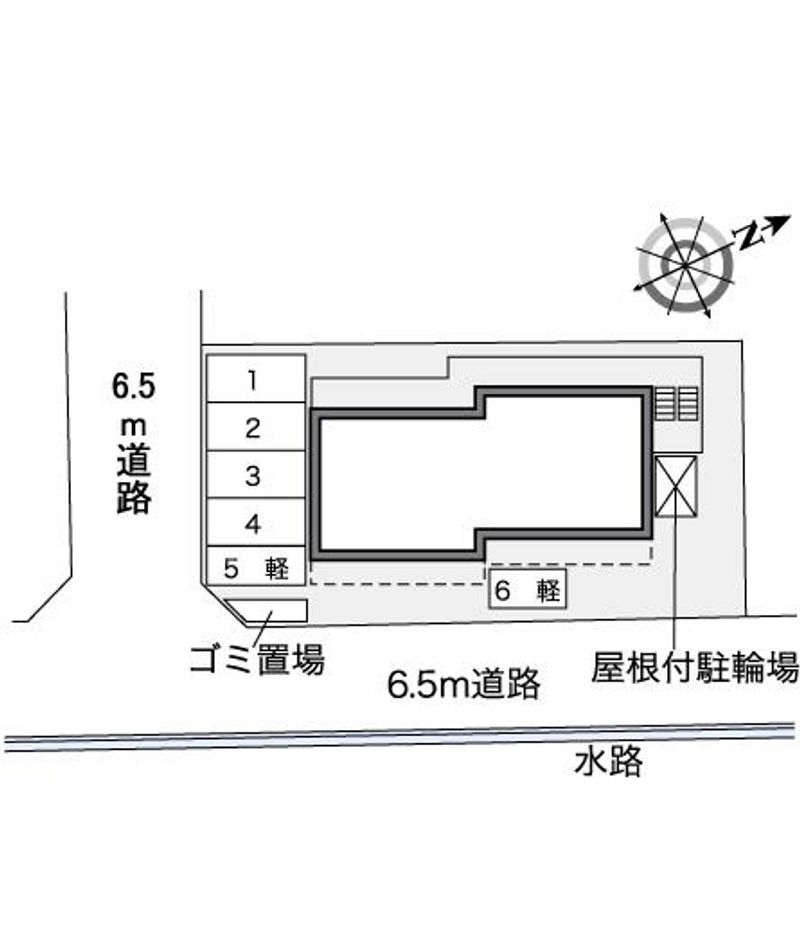 レオパレスＹ　浦里 配置図