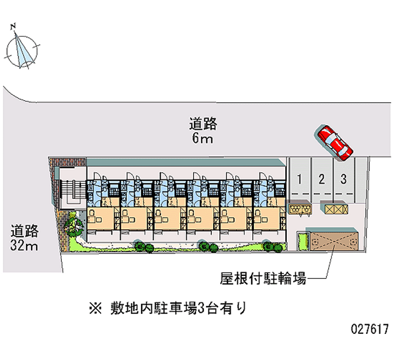 27617 Monthly parking lot