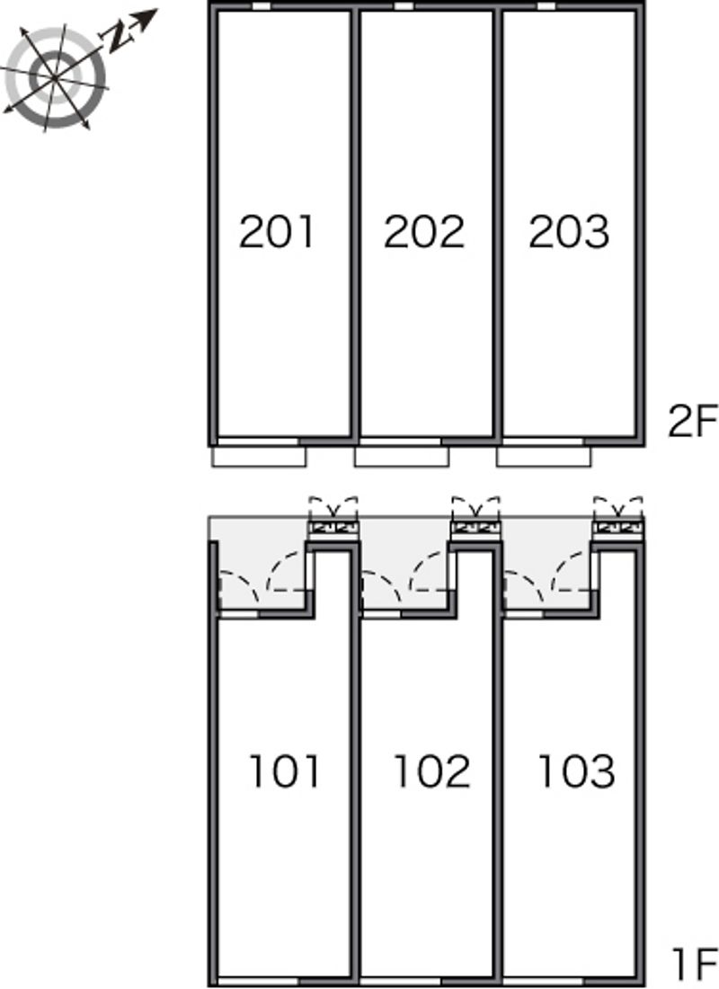 レオネクストフラッシュ新宿 間取配置図