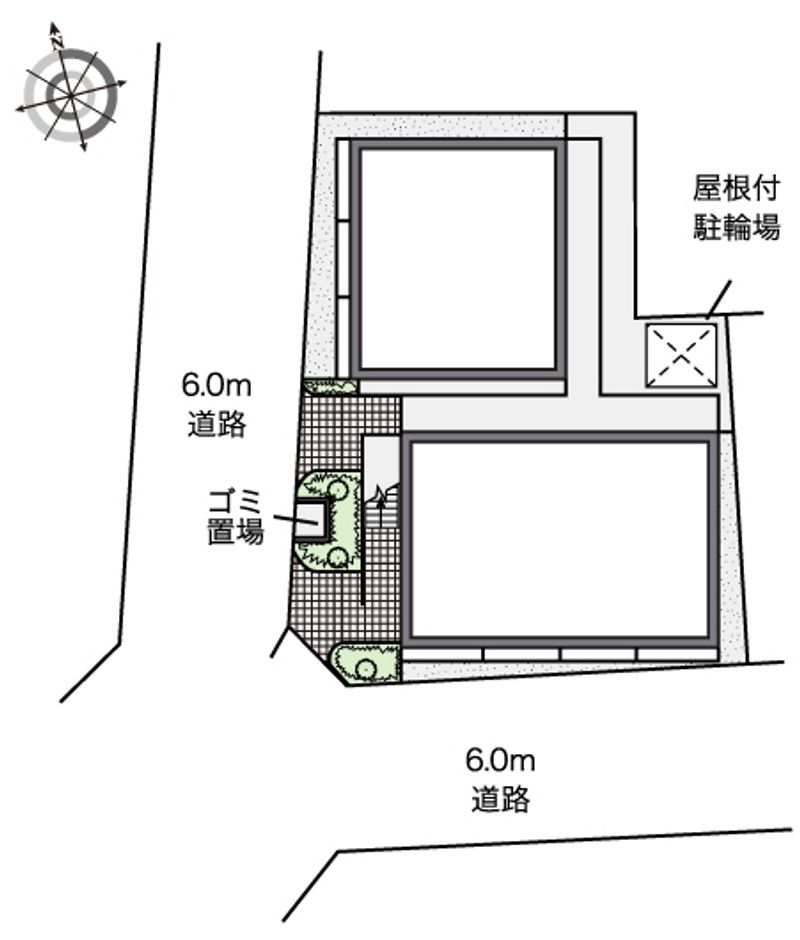 レオパレスシティーストーン 配置図