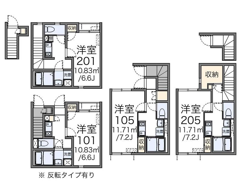 レオネクストプラネット北千住 間取図