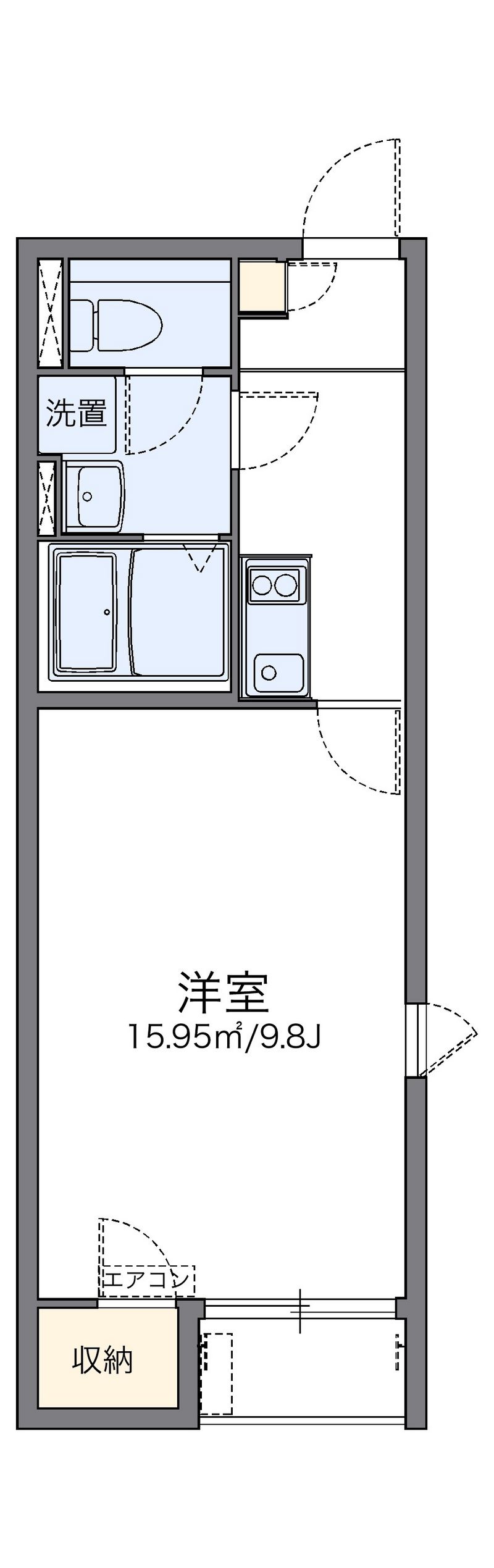 レオネクスト朝陽 間取図