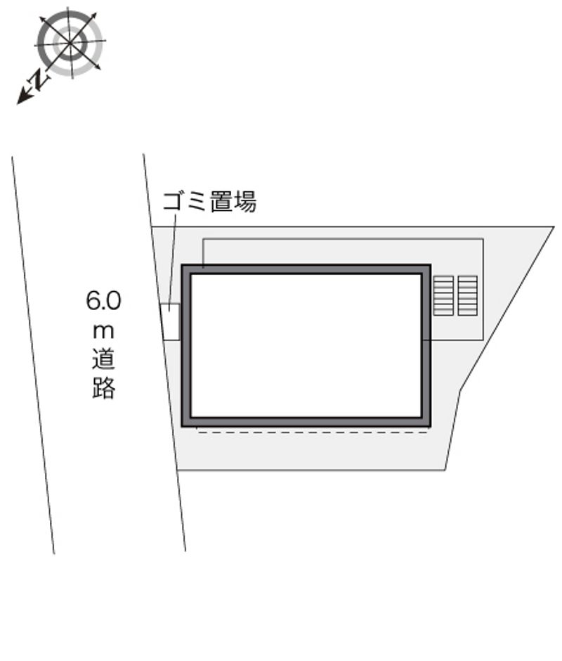 レオパレス大口台 配置図