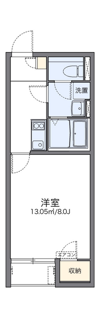 レオネクスト１８番館 間取り図