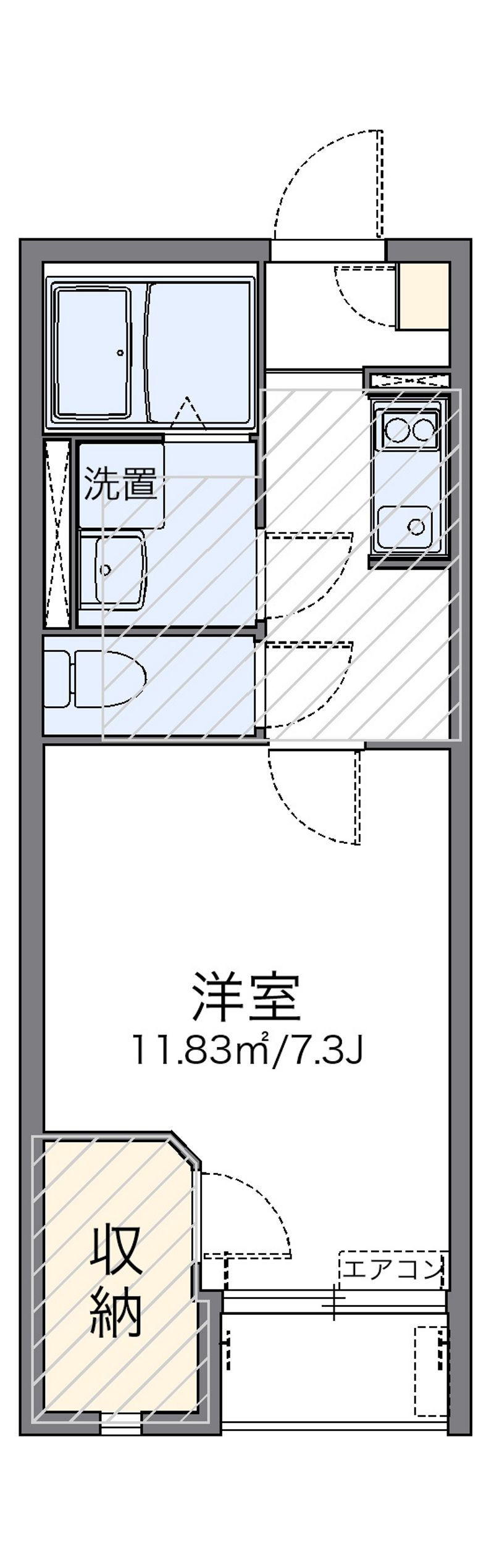 レオネクストロゼ 間取図