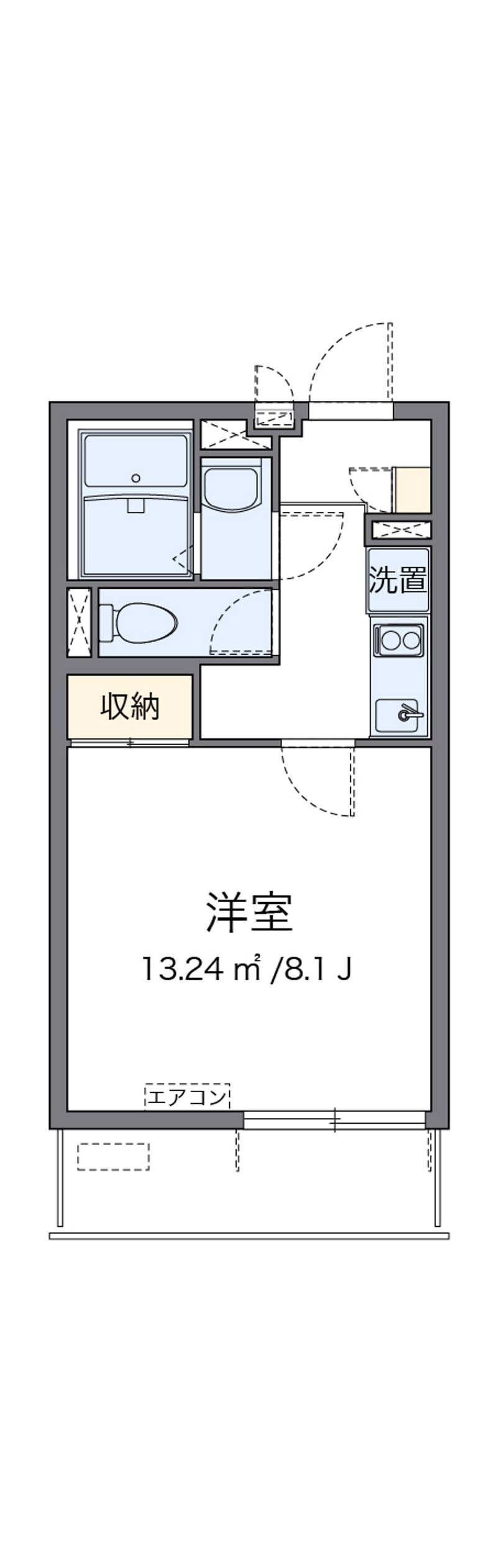 クレイノセイ柴島 間取図