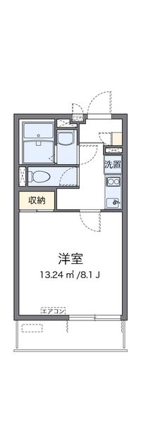 クレイノセイ柴島 間取り図