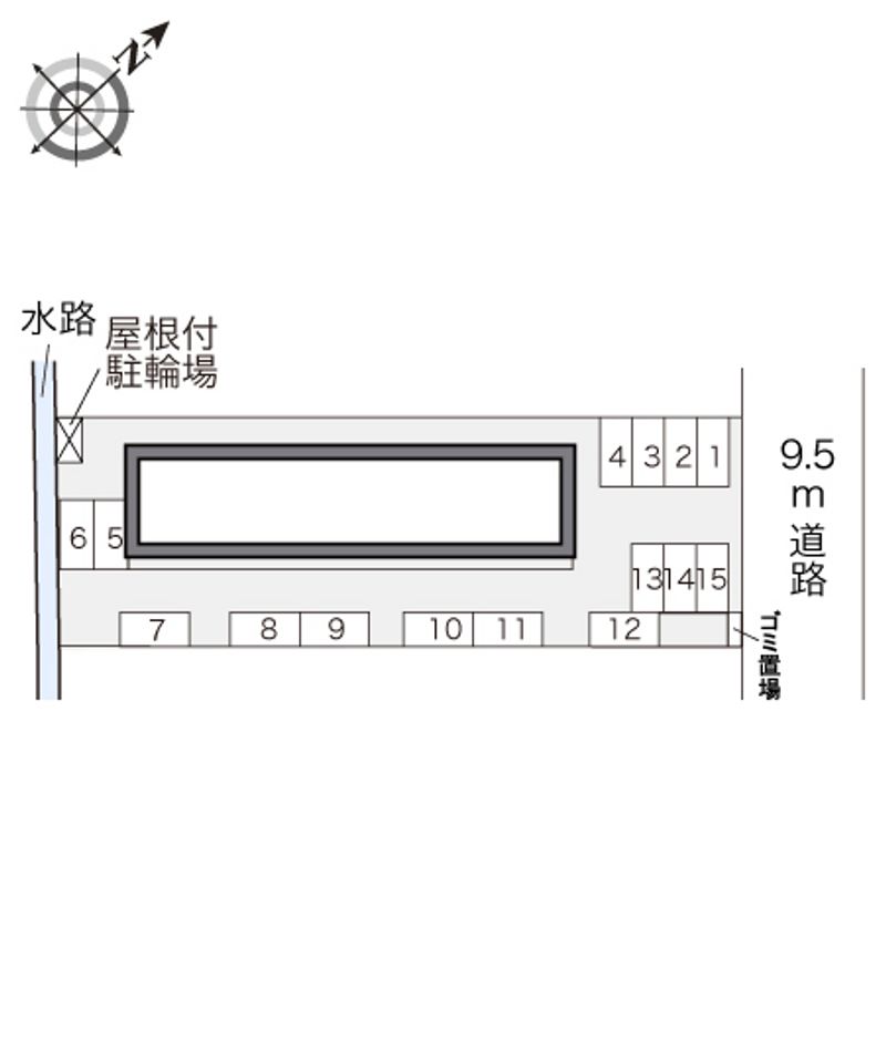 レオパレスエスペランサ 配置図
