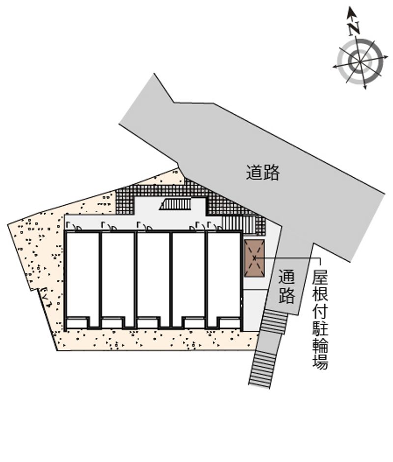 クレイノ紅葉谷 配置図