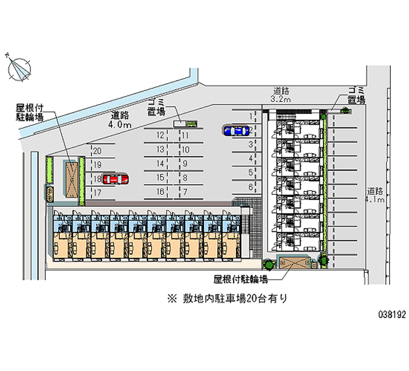 38192 bãi đậu xe hàng tháng