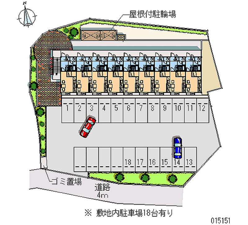 15151月租停車場