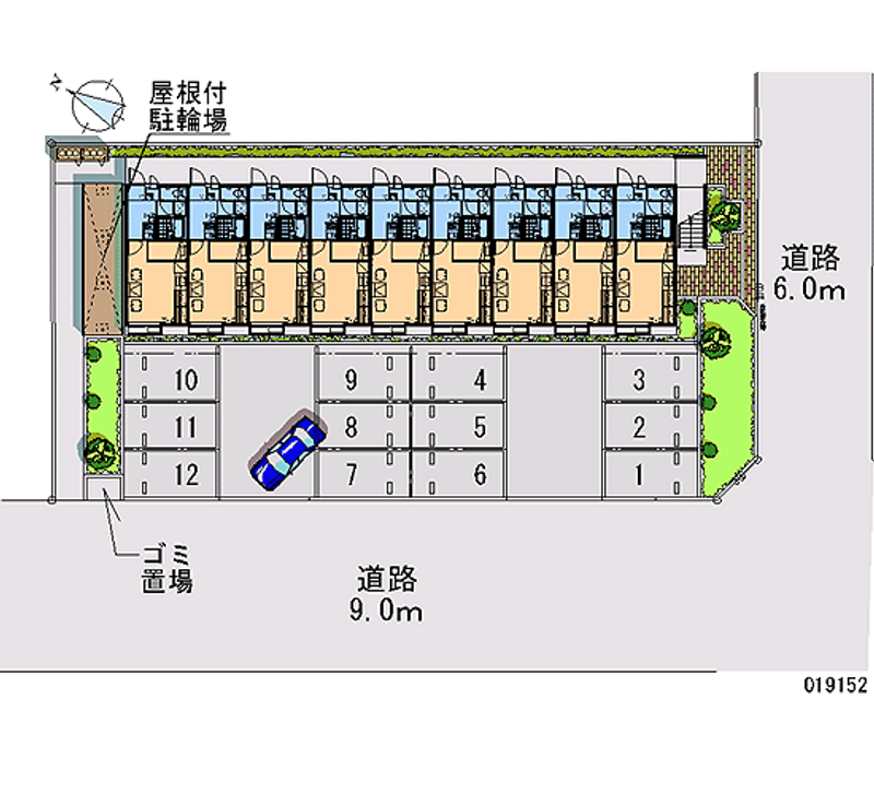 19152月租停车场