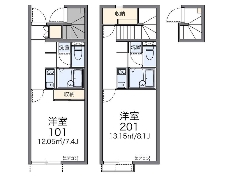 レオネクストベリーハイツ大手町 間取図
