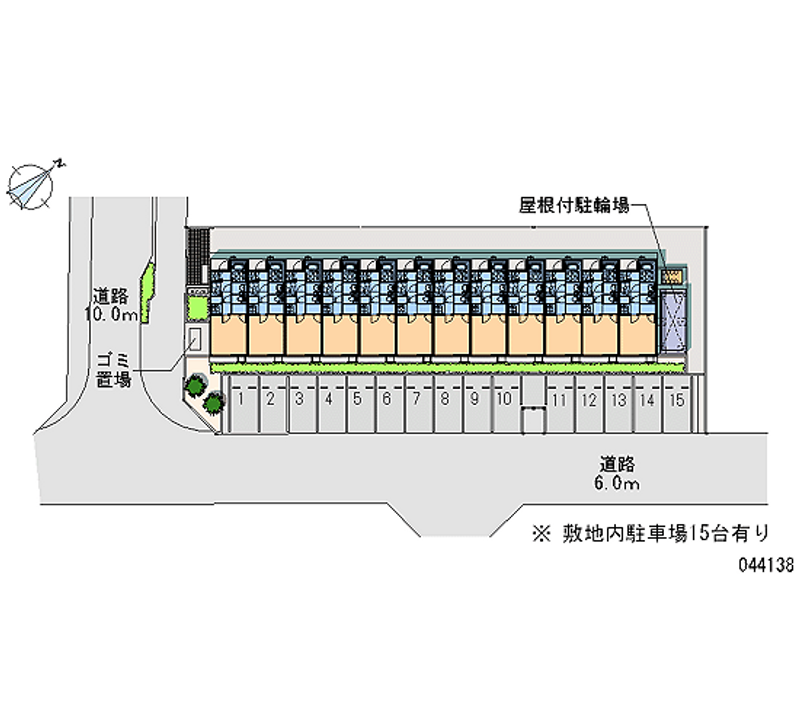 レオネクスト白帆台 月極駐車場