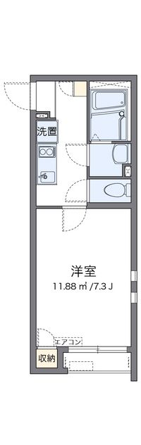 クレイノＥＬＡＮ 間取り図