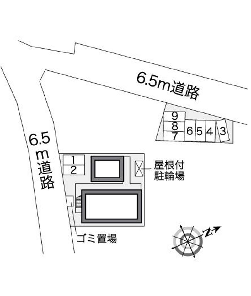 レオパレスＲ 配置図