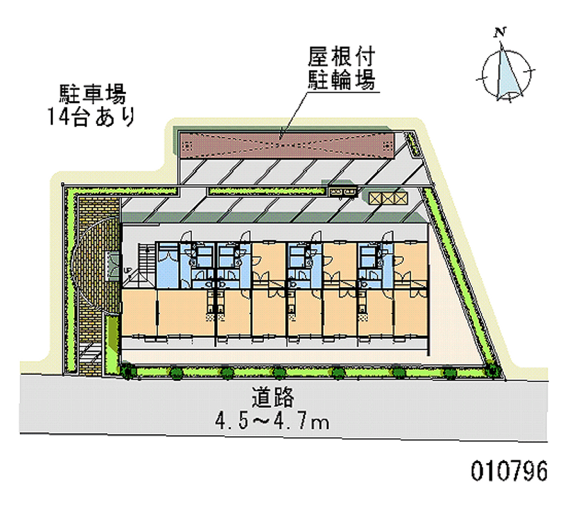 10796 Monthly parking lot