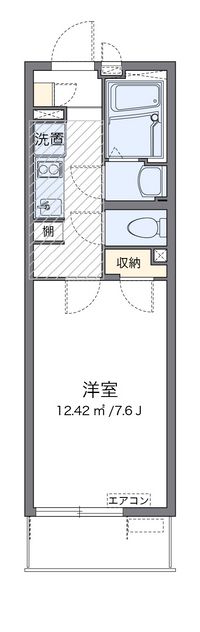 クレイノルヴェール千里丘 間取り図