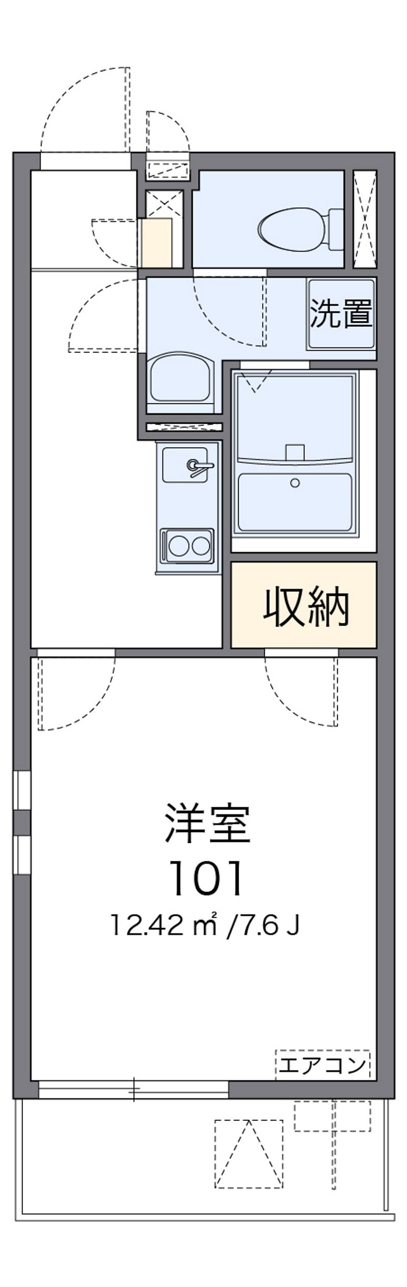 クレイノバリオシエロ 間取図