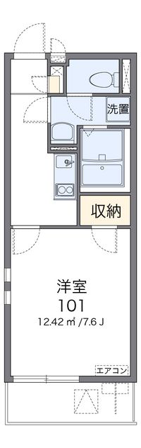 クレイノバリオシエロ 間取り図