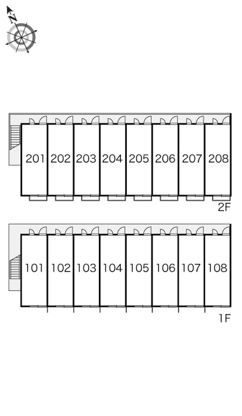 レオパレスグリーンヒルズＡＹＡ　Ⅲ 間取配置図
