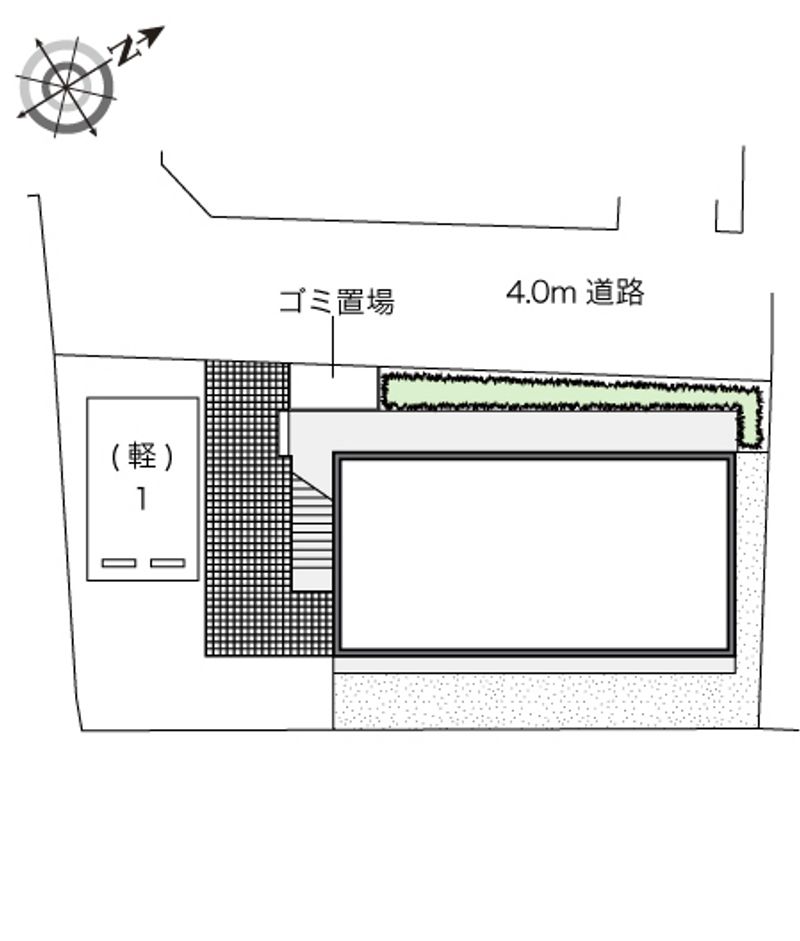 レオパレスライトフィールド 配置図