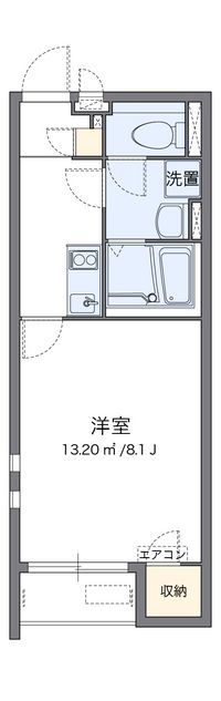 クレイノシャイン　ボヌール 間取り図