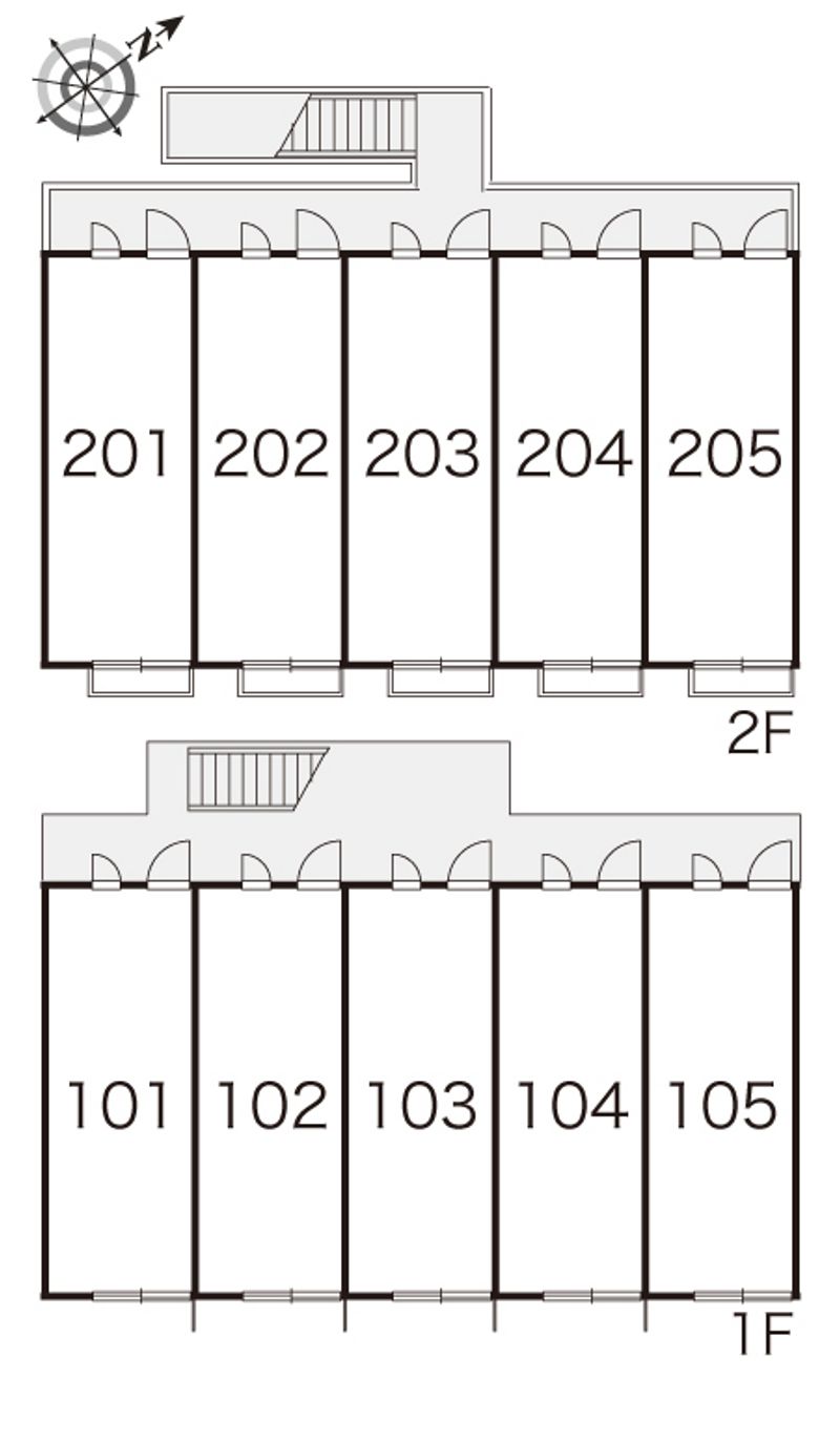 レオパレスＩＲＡＢＡＹＡＳＨＩ 間取配置図