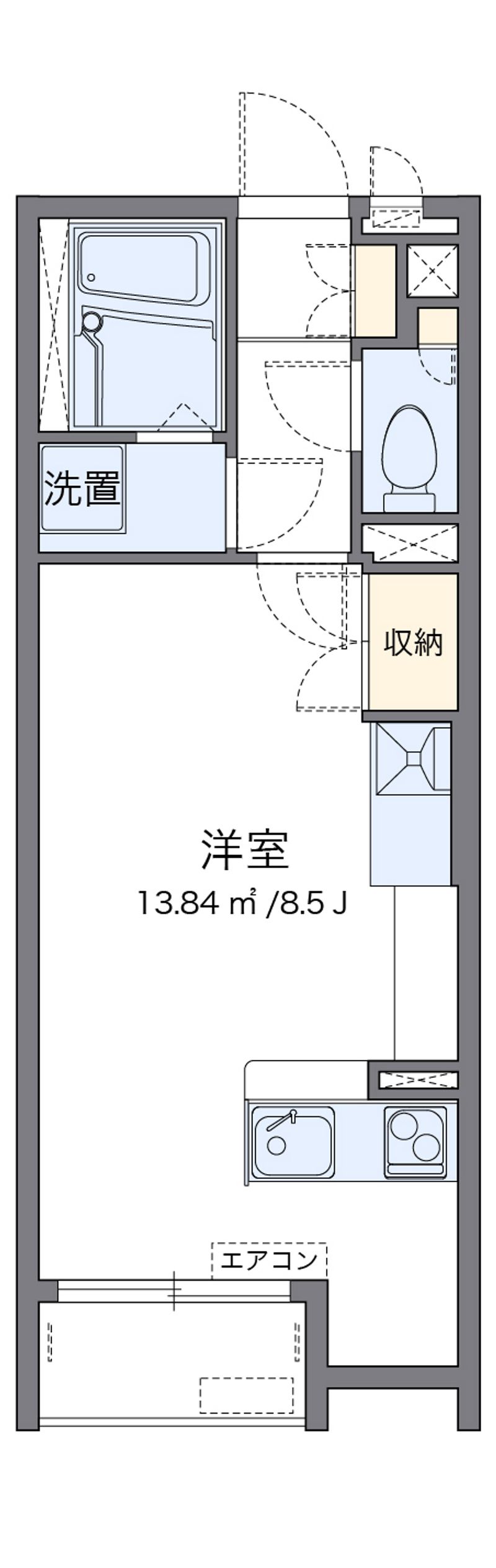 レオネクストシベール 間取図