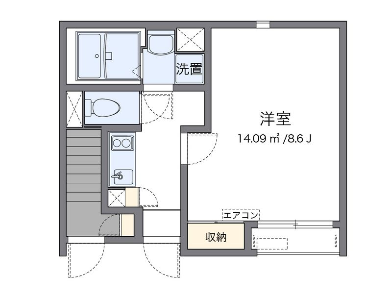 クレイノプランドール 間取図