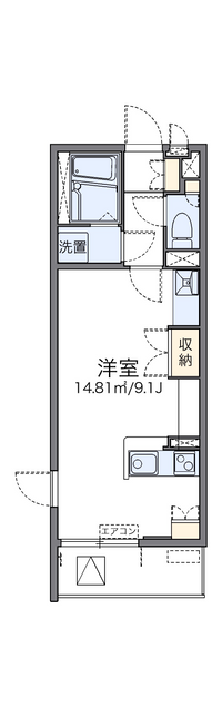 レオネクスト江原 間取り図