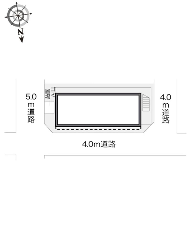 レオパレスアーバン・エイト 配置図