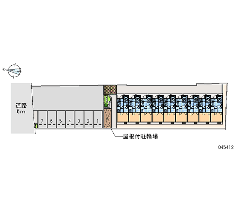 45412 bãi đậu xe hàng tháng